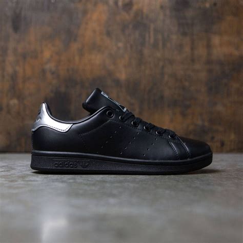 adidas stan smith wit zwart sale|Adidas stan smith black women.